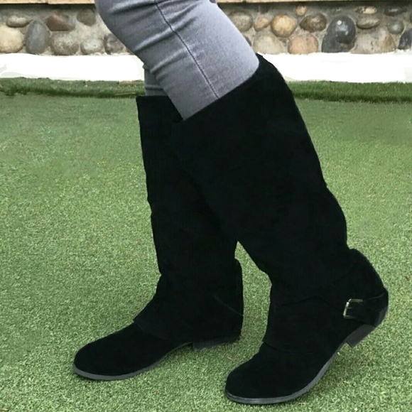 " Naughty Monkey" Shoes - ❣Naughty Monkey Gen.Suede Buckle Stirup Doubled over on leg shaft to foot!